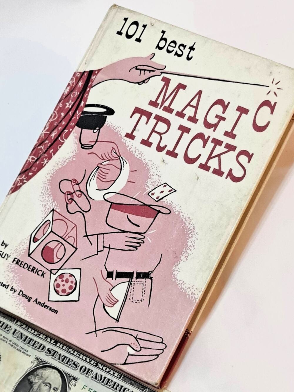 101 best MAGIC TRICKS by Guy Frederick (1970 HC no DJ)